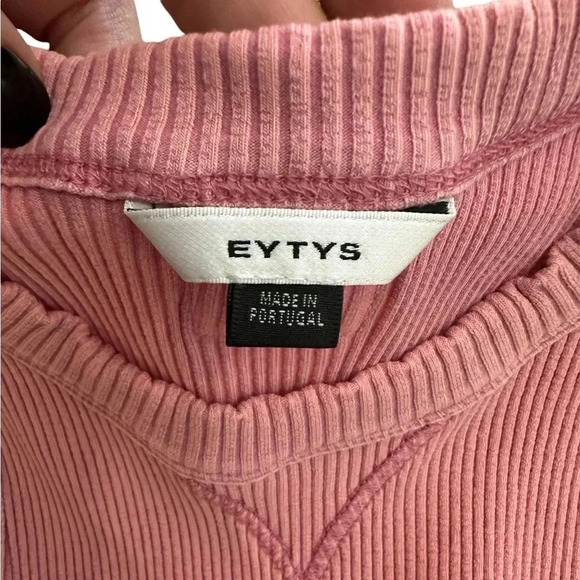 EYTYS Pink Ivy Tank Top Women’s Size Medium Ribbed EUC - Picture 4 of 11